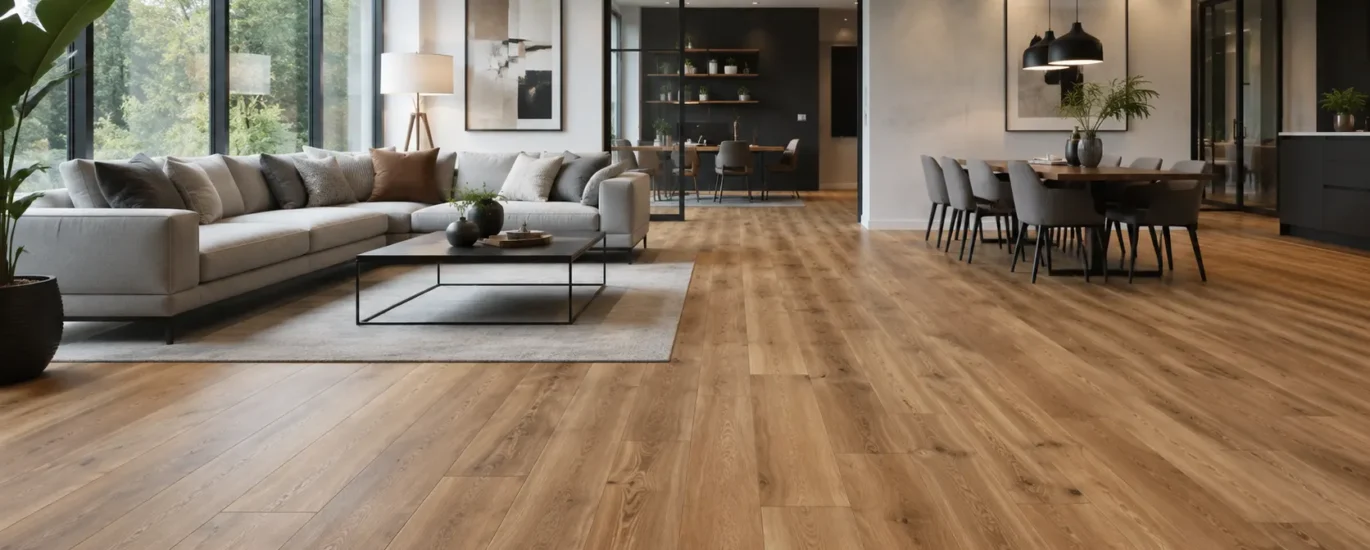 vinyl flooring Dubai luxury plank interior