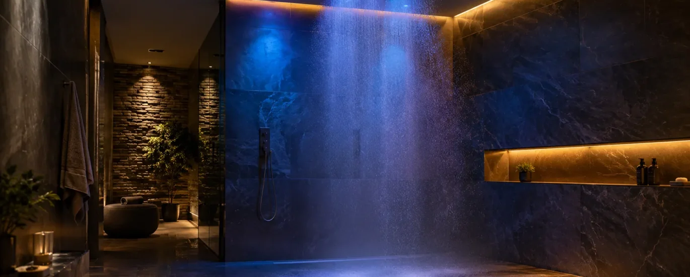 experience shower chromotherapy spa